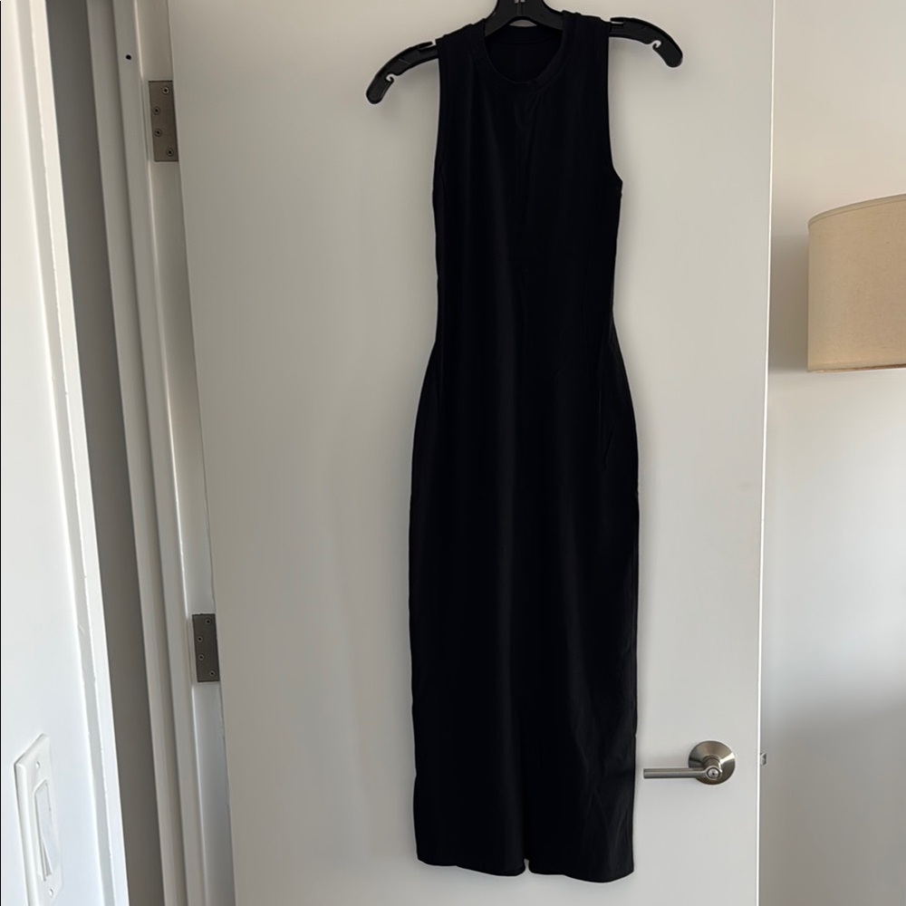 Lululemon align rubbed black dress - 2